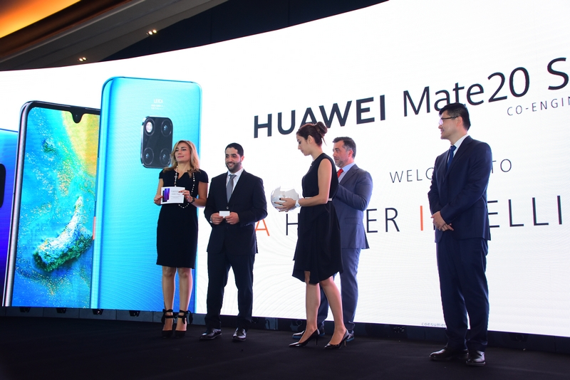 Launching of the Huawei Mate20 at Four Seasons Hotel